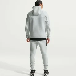 Nike Nederland Tech Fleece Joggingbroek 2026-2028 Lichtgrijs Zwart Feloranje