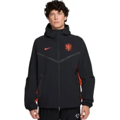 Nike Nederland Tech Woven Trainingsjack 2026-2028 Zwart Oranje