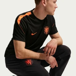 Nike Nederland Tech Woven Trainingsbroek 2026-2028 Zwart Oranje