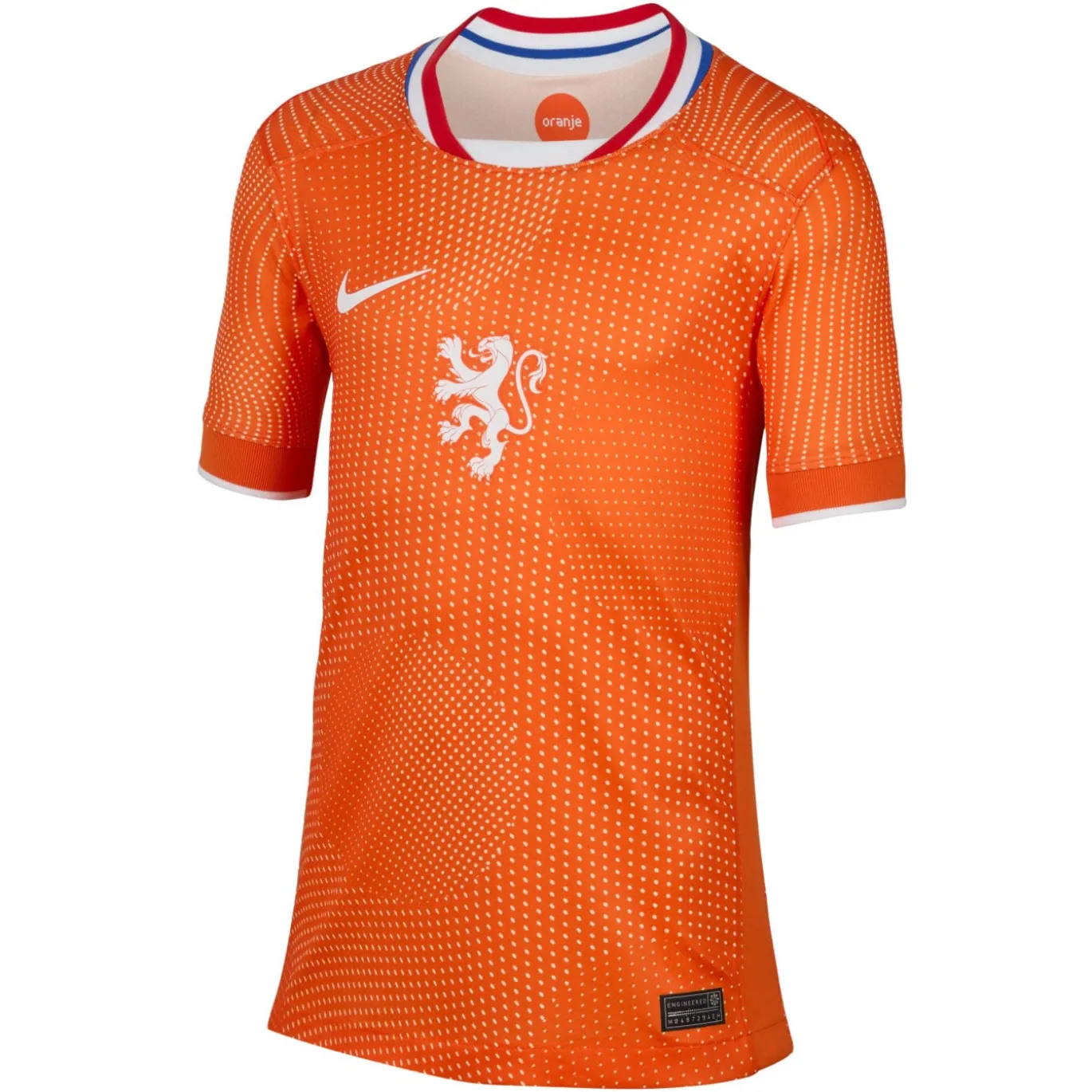 Nike Nederland Thuisset OranjeLeeuwinnen 2025-2027 Kids
