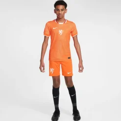 Nike Nederland Thuisshirt OranjeLeeuwinnen 2025-2027 Kids + EK 2025 Badges