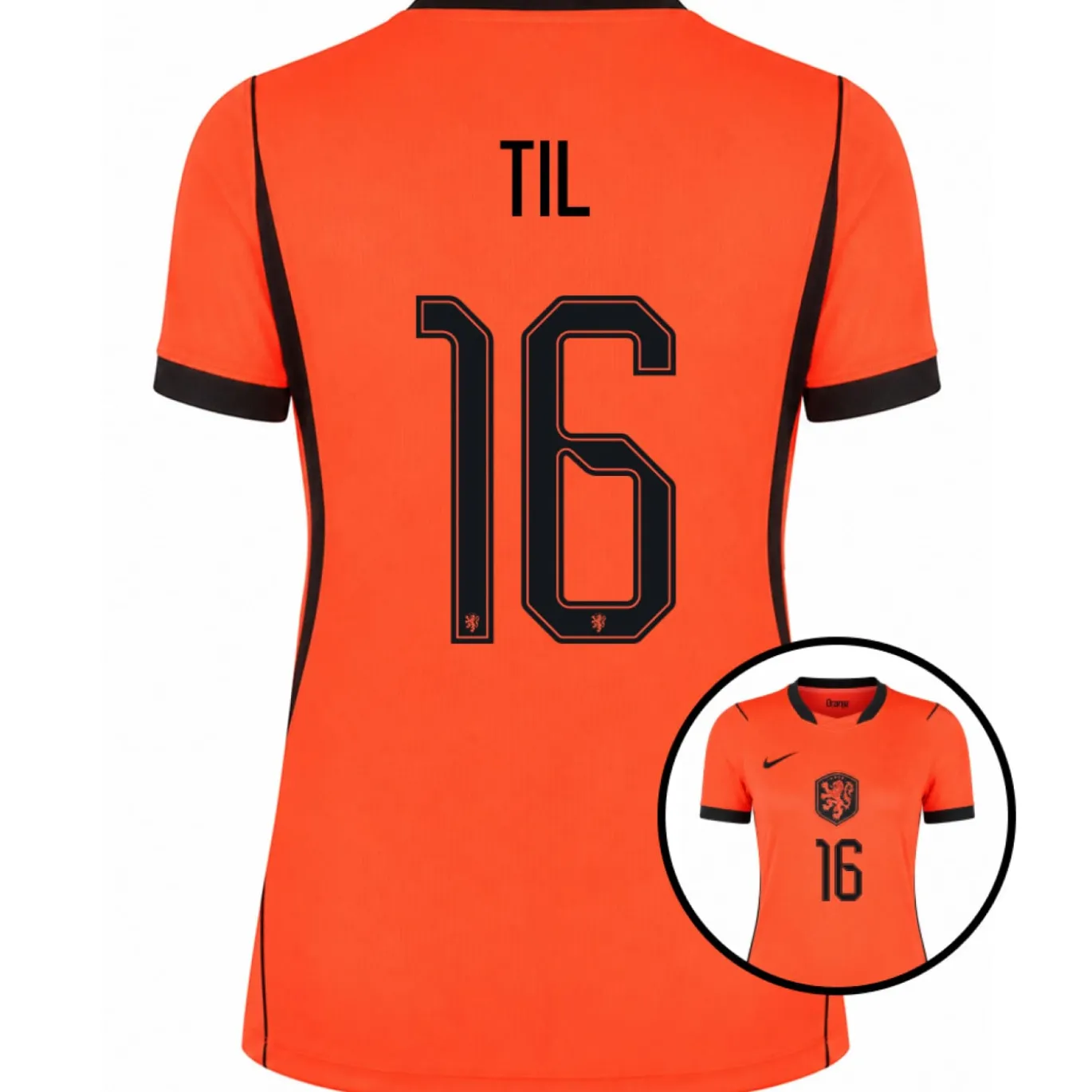 Nike Nederland Til 16 Thuisshirt 2026-2028 Dames