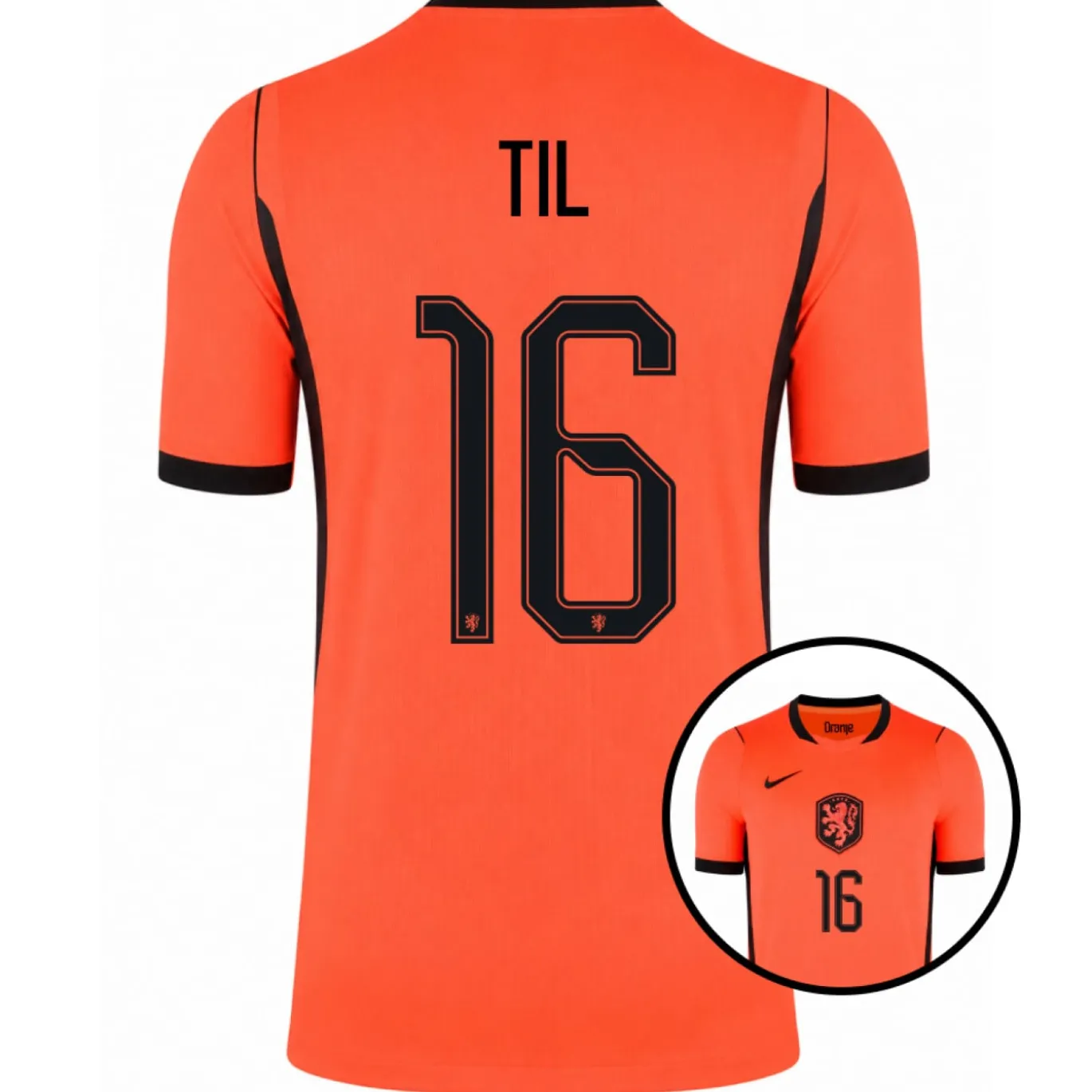 Nike Nederland Til 16 Thuisshirt 2026-2028