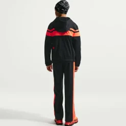 Nike Nederland Trainingspak Full-Zip 2026-2028 Kids Zwart Oranje