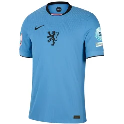 Nike Nederland Uitshirt Authentic OranjeLeeuwinnen 2025-2027 Heren + EK 2025 Badges