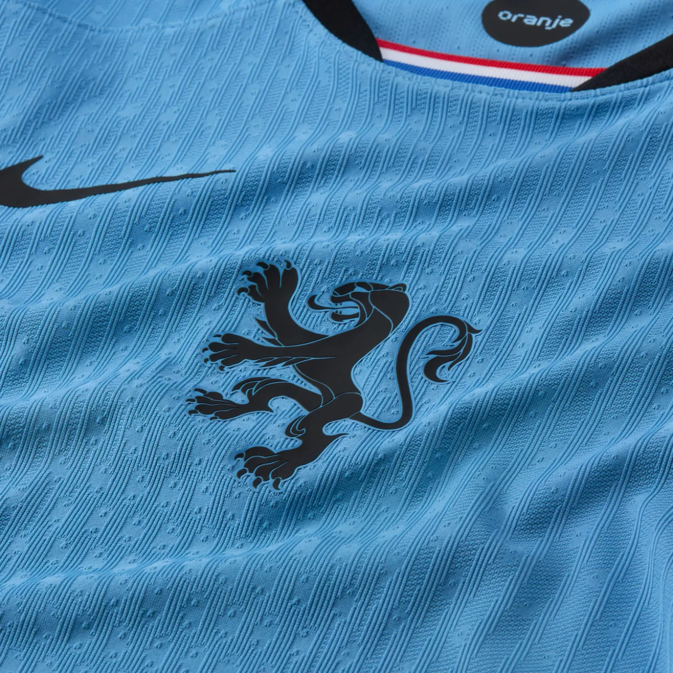 Nike Nederland Uitshirt Authentic OranjeLeeuwinnen 2025-2027 Heren + EK 2025 Badges