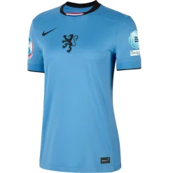Nike Nederland Uitshirt OranjeLeeuwinnen 2025-2027 Dames + EK 2025 Badges