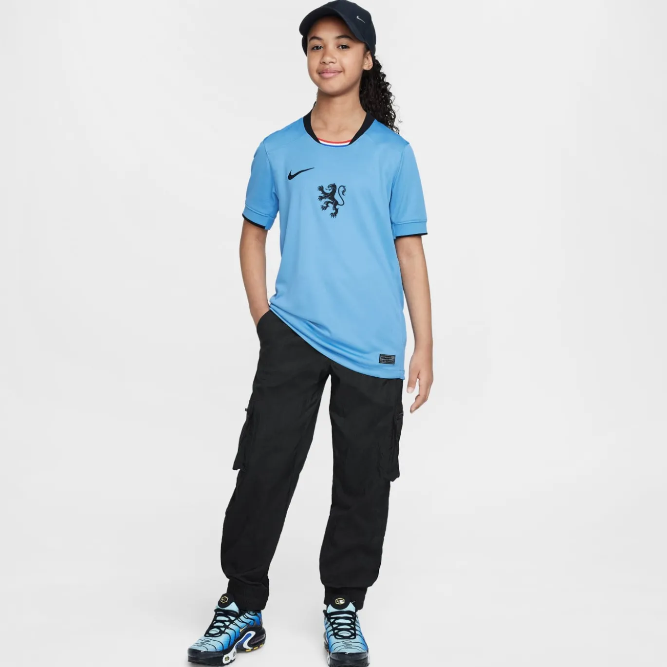 Nike Nederland Uitshirt OranjeLeeuwinnen 2025-2027 Kids