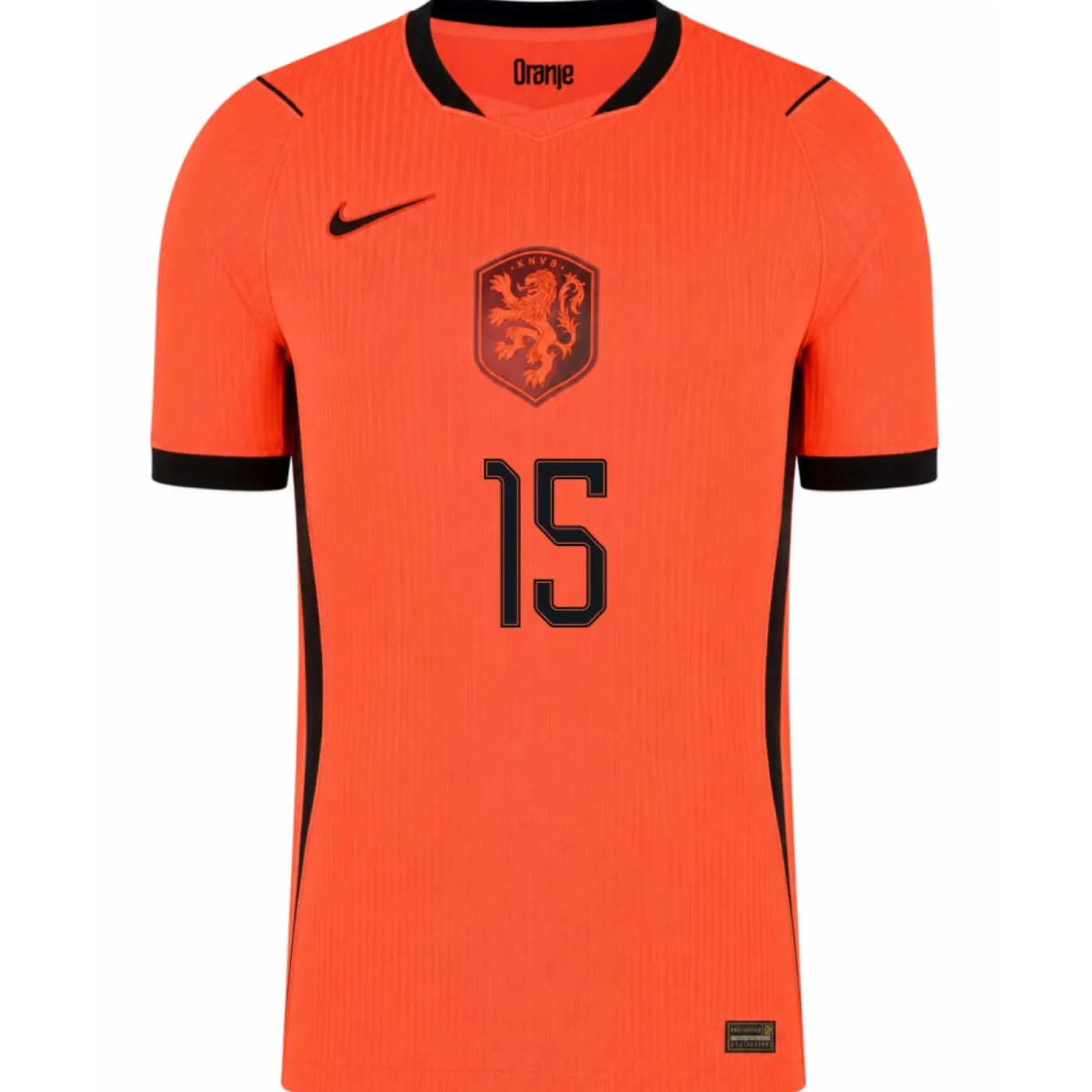 Nike Nederland Van De Ven 15 Thuisshirt Authentic 2026-2028