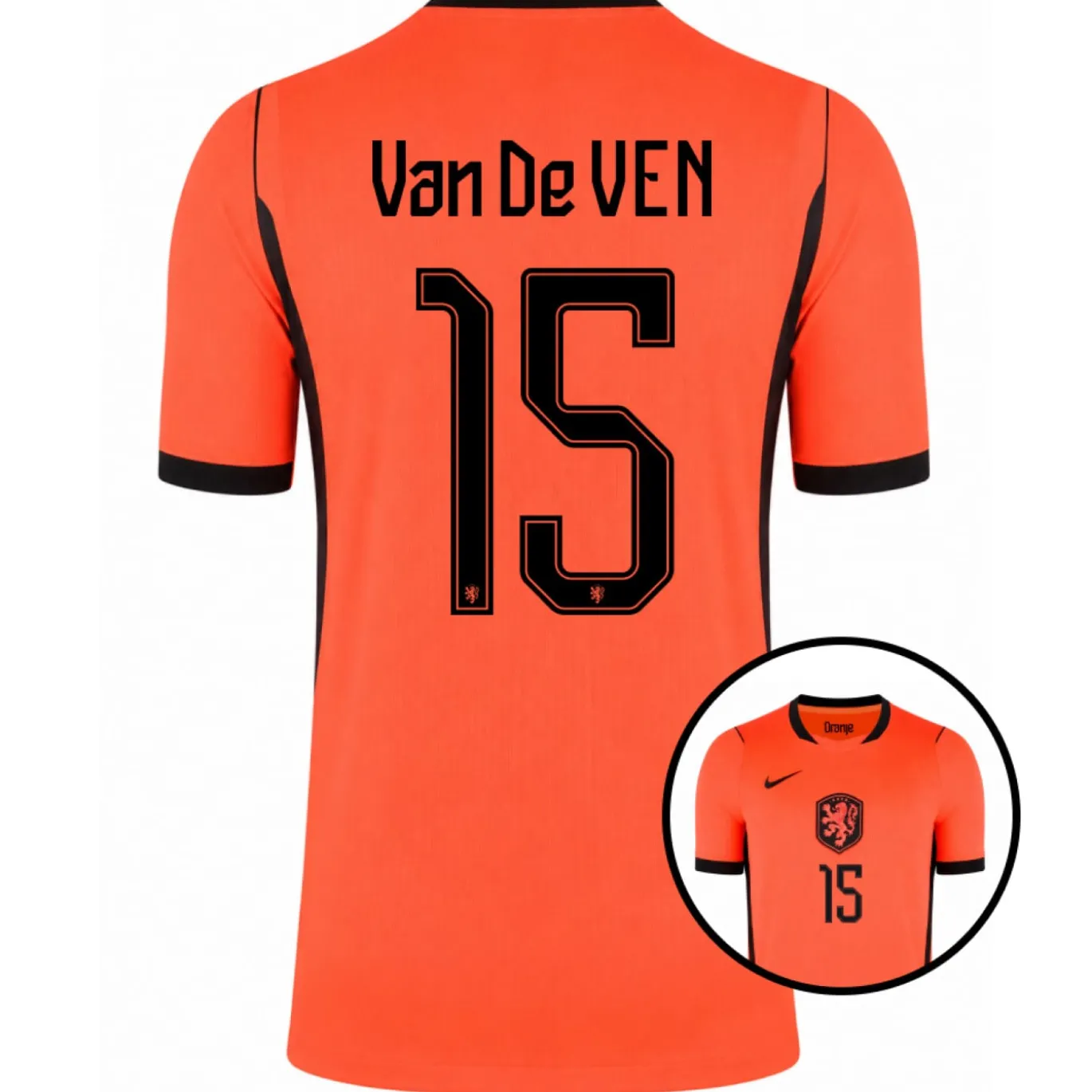 Nike Nederland Van De Ven 15 Thuisshirt 2026-2028
