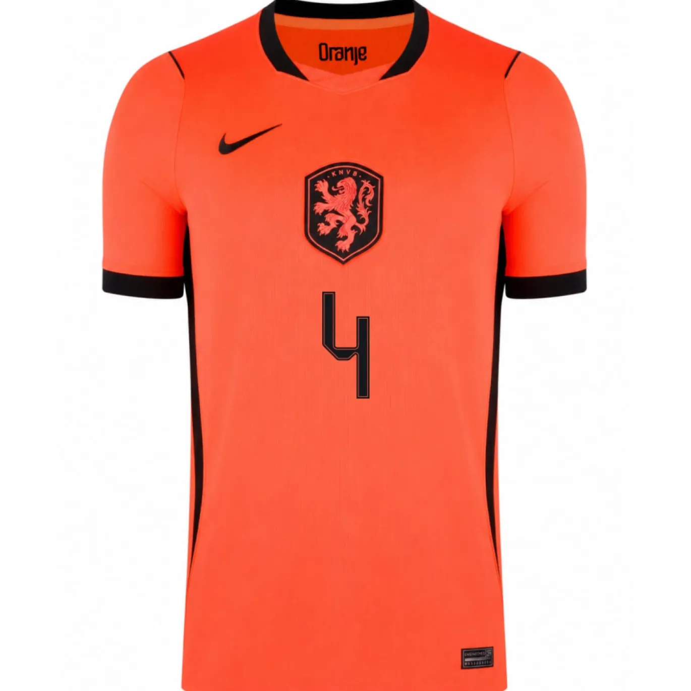 Nike Nederland Virgil 4 Thuisshirt 2026-2028