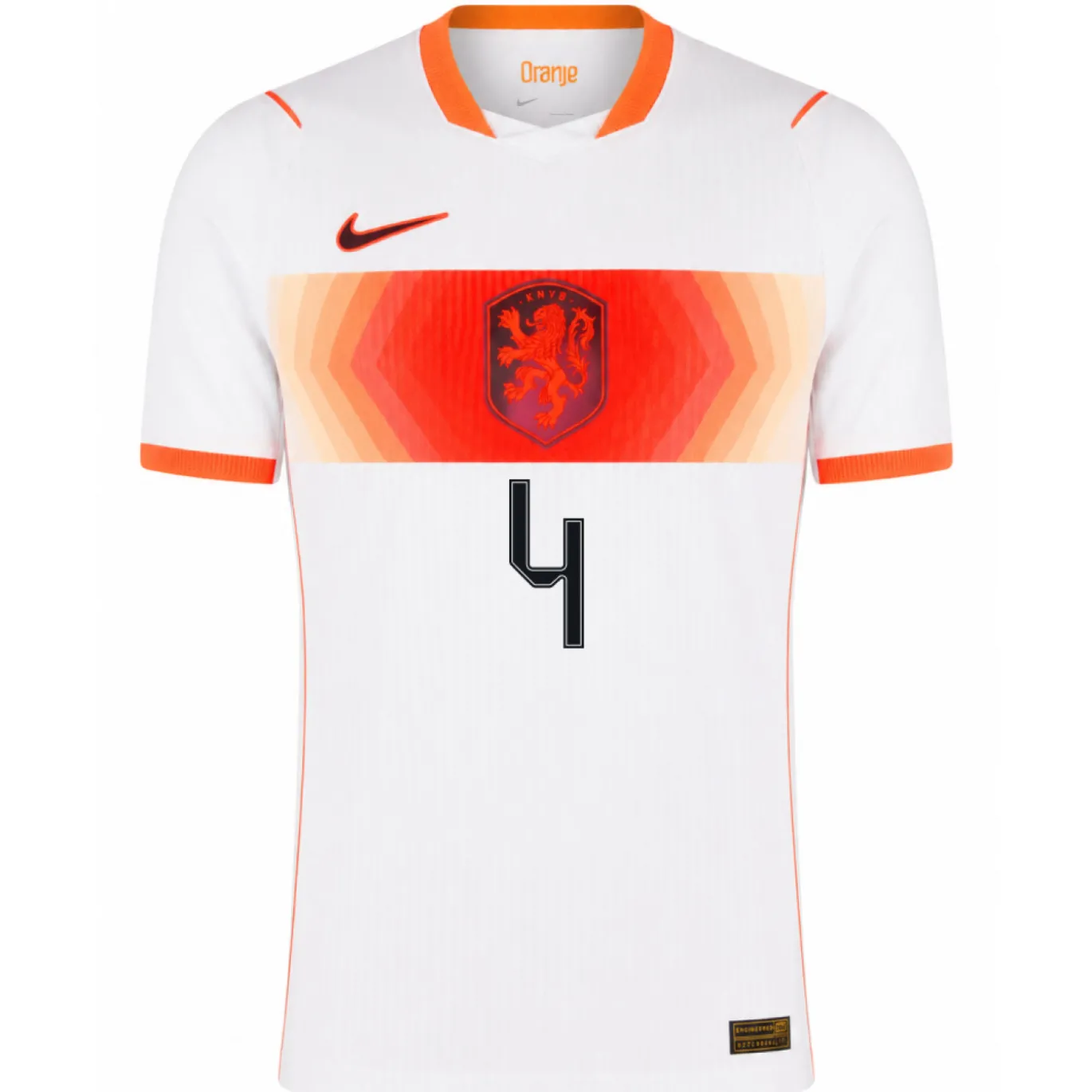 Nike Nederland Virgil 4 Uitshirt Authentic 2026-2028