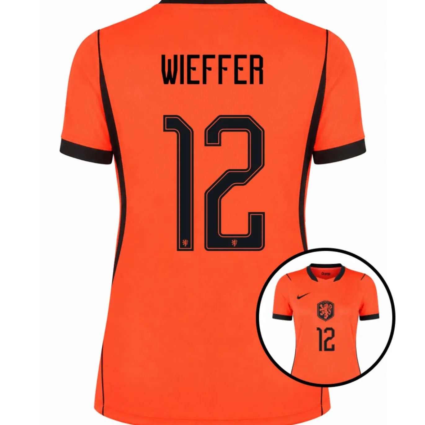 Nike Nederland Wieffer 12 Thuisshirt 2026-2028 Dames