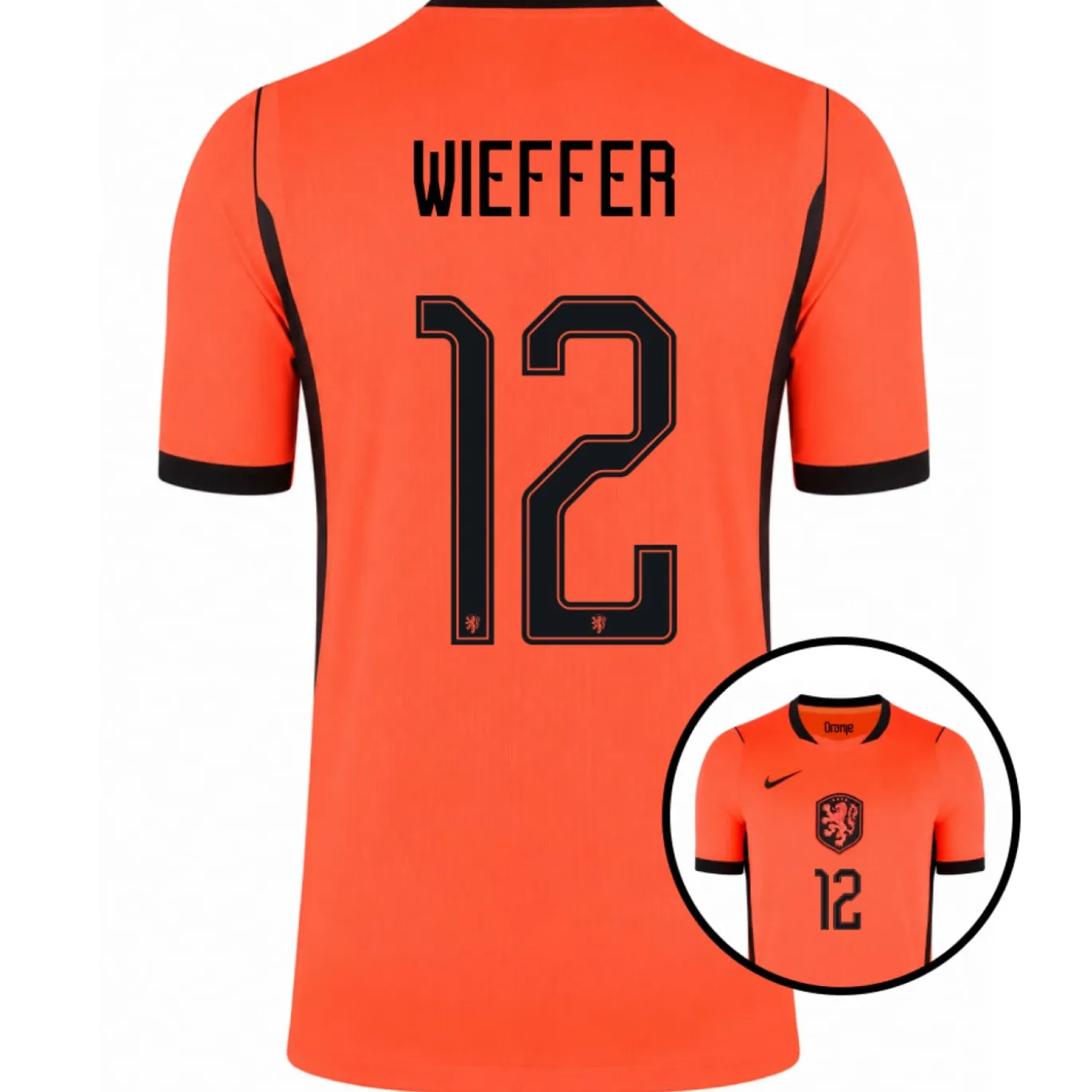Nike Nederland Wieffer 12 Thuisshirt 2026-2028