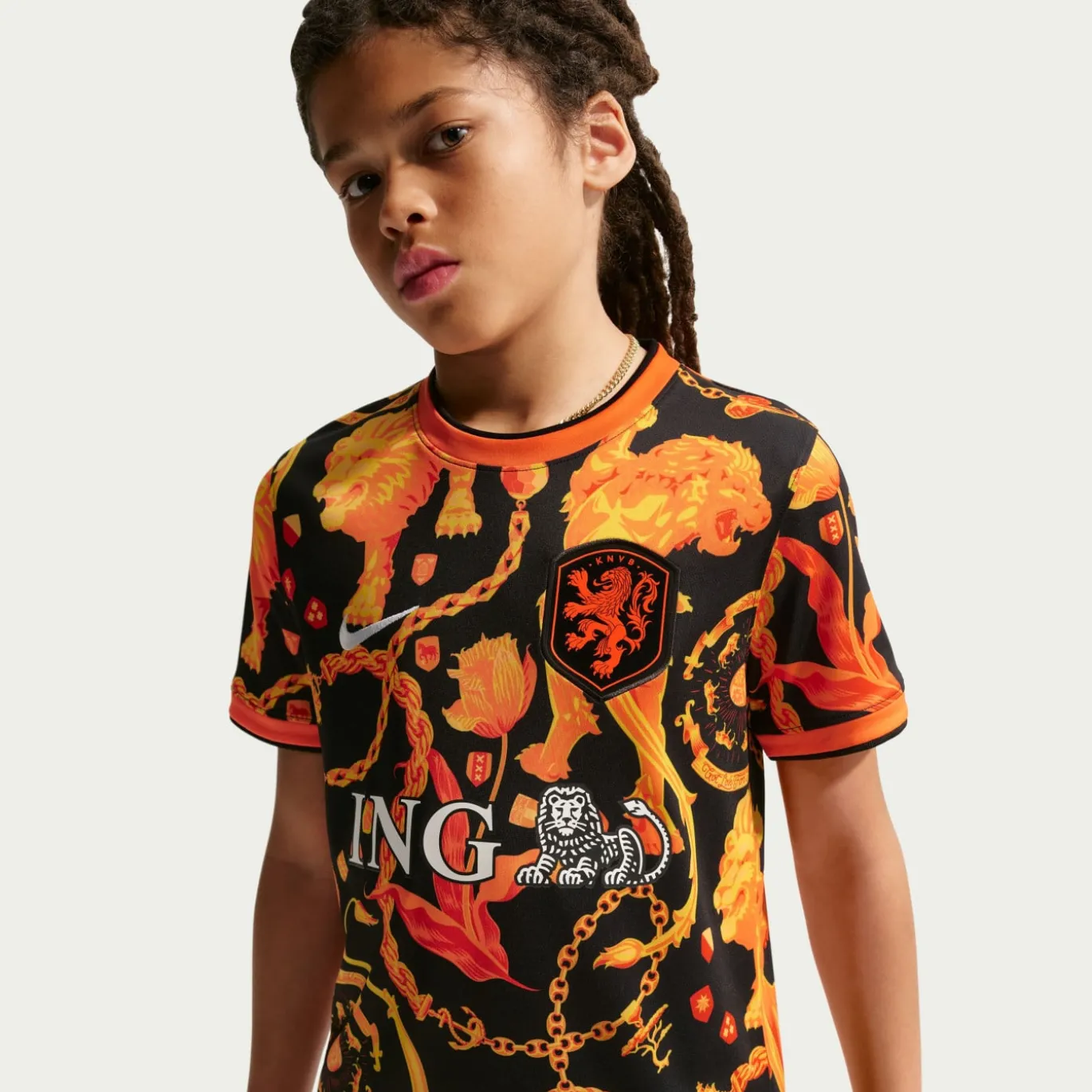 Nike Nederland x Patta Pre-Match Trainingsshirt 2026-2028 Kids
