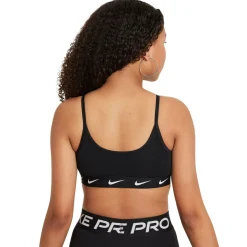 Nike One Sportbeha Meisjes Zwart Wit