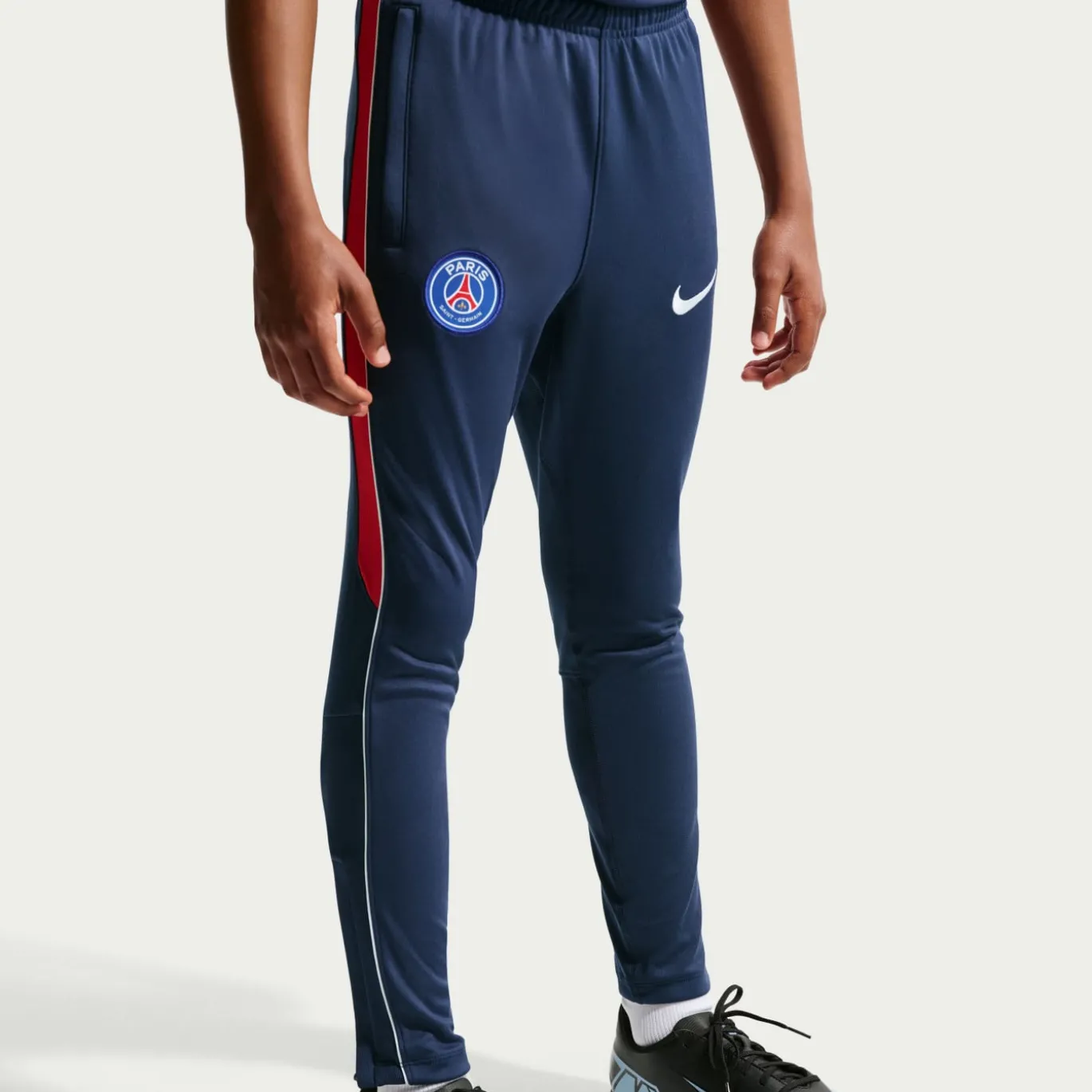 Nike Paris Saint-Germain Academy Pro Trainingsbroek 2026-2027 Kids Donkerblauw Wit Rood