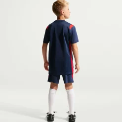 Nike Paris Saint-Germain Academy Pro Trainingsbroekje 2026-2027 Kids Donkerblauw Rood Wit