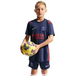 Nike Paris Saint-Germain Academy Pro Trainingsbroekje 2026-2027 Kids Donkerblauw Rood Wit