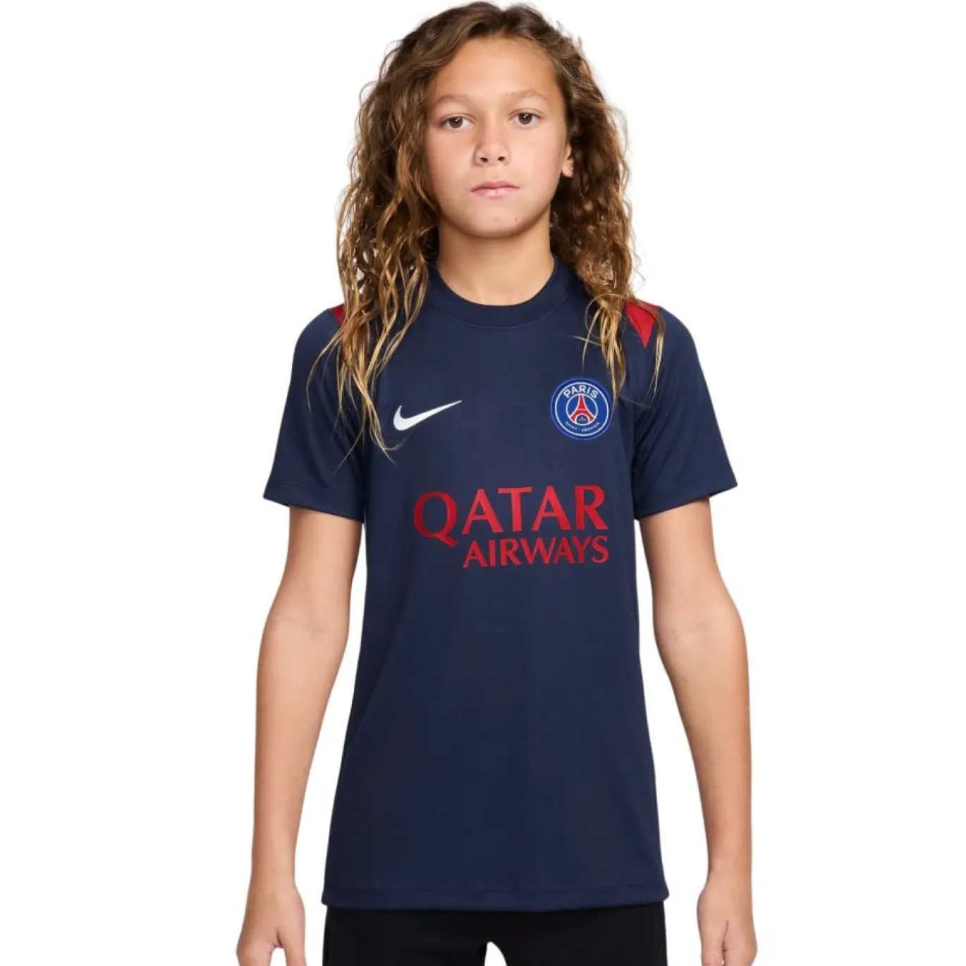 Nike Paris Saint-Germain Academy Pro Trainingsshirt 2026-2027 Kids Donkerblauw Rood Wit