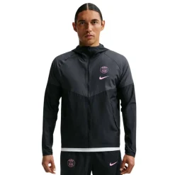 Nike Paris Saint-Germain City Side Trainingsjack 2026-2027 Zwart Donkergrijs