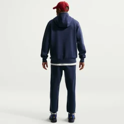 Nike Paris Saint-Germain Club Sportswear Hoodie 2026-2027 Donkerblauw Wit