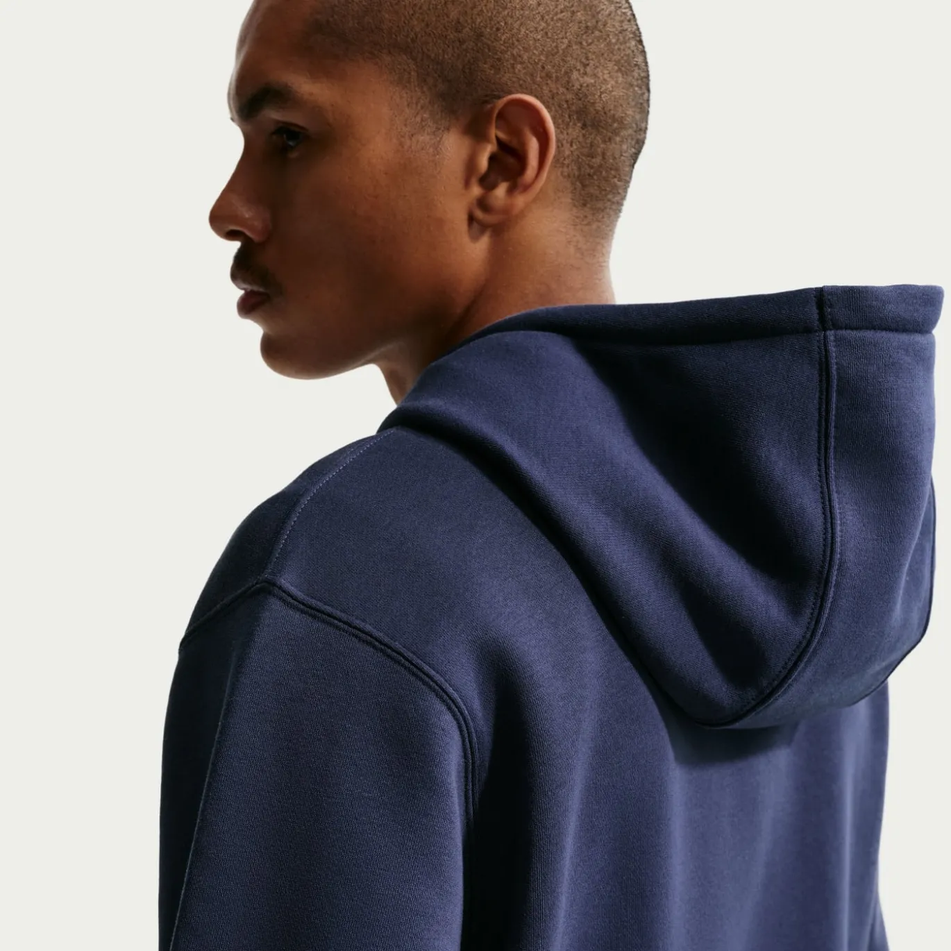 Nike Paris Saint-Germain Club Sportswear Hoodie 2026-2027 Donkerblauw Wit