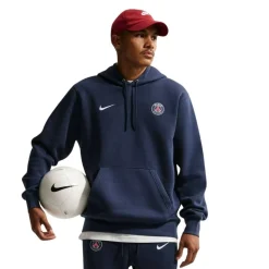 Nike Paris Saint-Germain Club Sportswear Hoodie 2026-2027 Donkerblauw Wit
