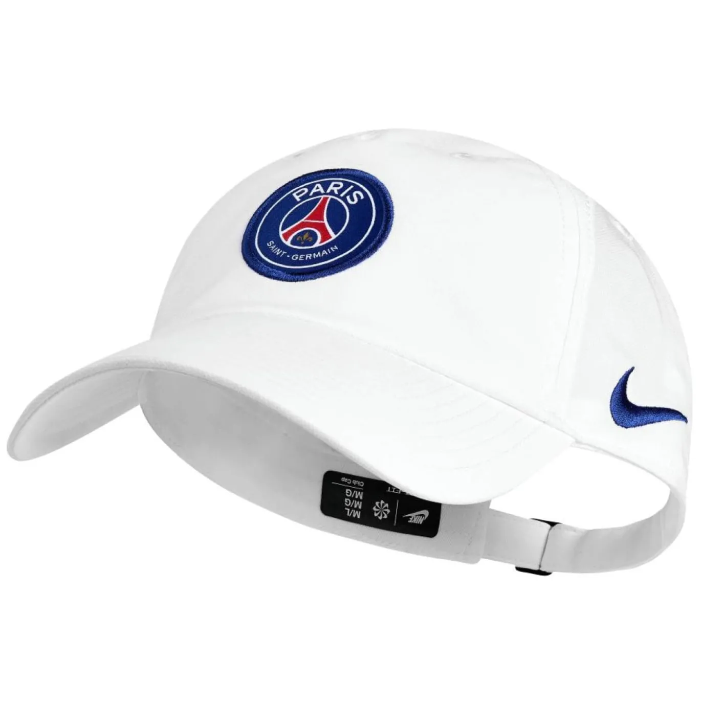 Nike Paris Saint-Germain Club Pet 2026-2027 Wit Donkerblauw