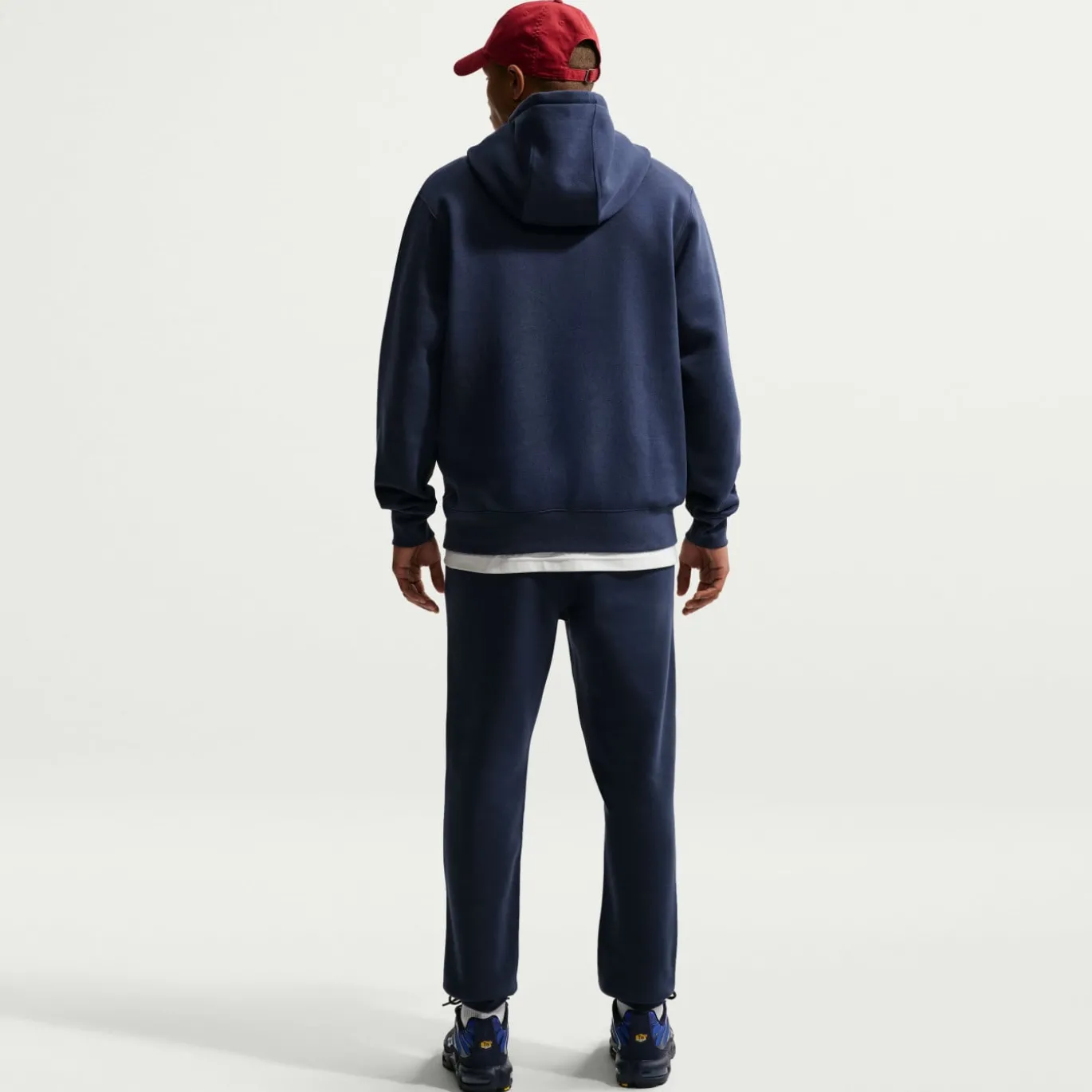 Nike Paris Saint-Germain Club Sportswear Joggingbroek 2026-2027 Donkerblauw Wit