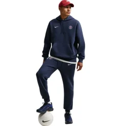 Nike Paris Saint-Germain Club Sportswear Joggingbroek 2026-2027 Donkerblauw Wit