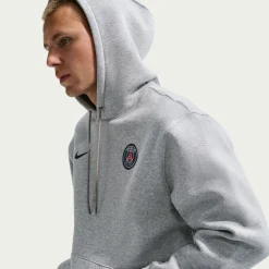 Nike Paris Saint-Germain Club Sportswear Trainingspak Hooded 2026-2027 Grijs Zwart Donkerblauw