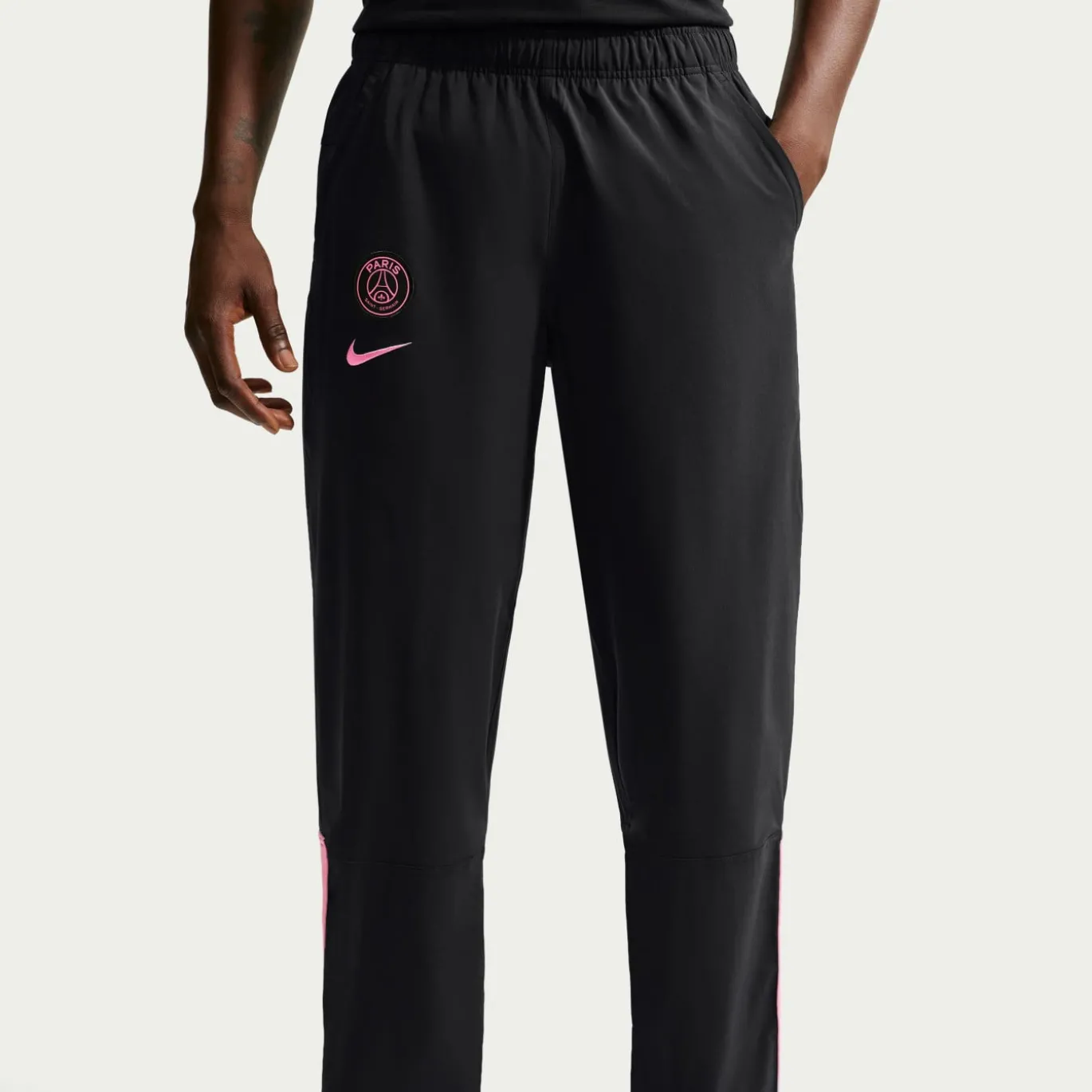 Nike Paris Saint-Germain Energy Trainingsbroek 2026-2027 Zwart Roze
