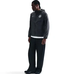 Nike Paris Saint-Germain Impact Windrunner Jack 2025-2026 Donkergrijs Zilver