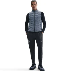 Nike Paris Saint-Germain Phenom Elite Trainingsbroek Woven 2025-2026 Donkergrijs Zilver