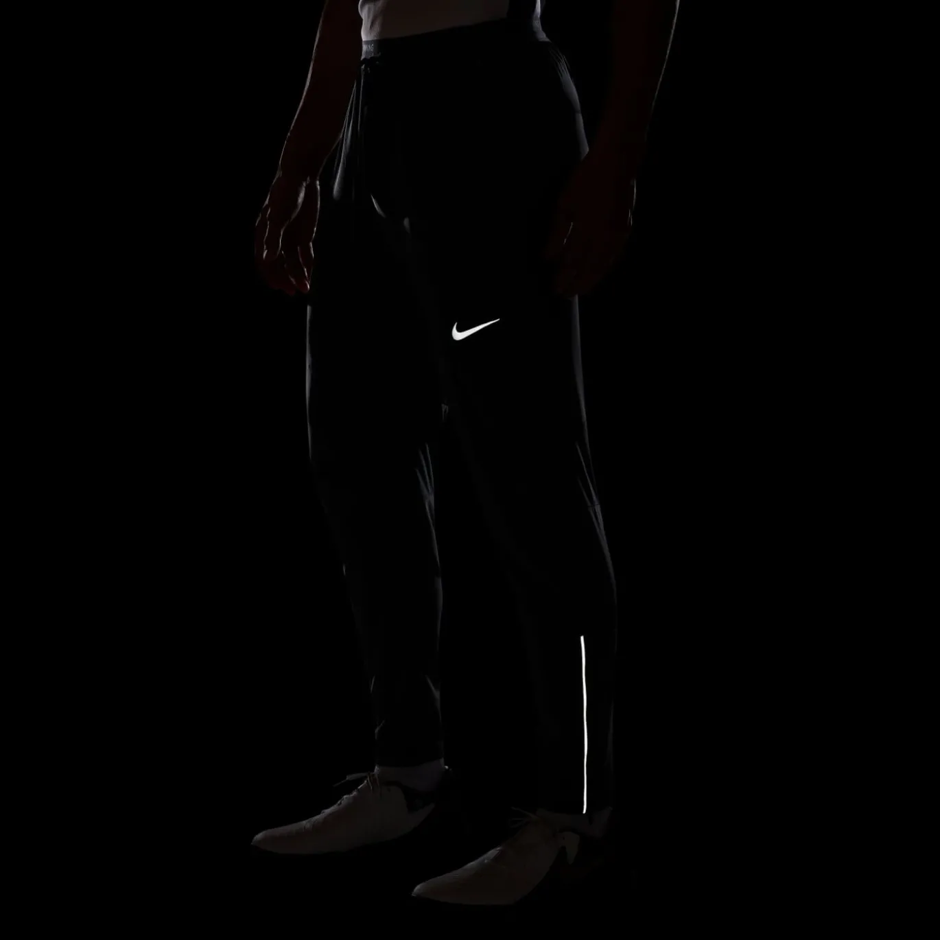 Nike Paris Saint-Germain Phenom Elite Trainingsbroek Woven 2025-2026 Donkergrijs Zilver