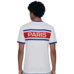Nike Paris Saint-Germain Pre-Match Trainingsshirt 2026-2027 Wit Donkerblauw Rood