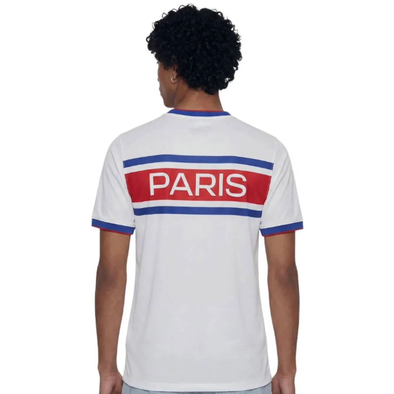 Nike Paris Saint-Germain Pre-Match Trainingsshirt 2026-2027 Wit Donkerblauw Rood