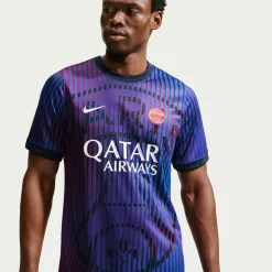 Nike Paris Saint-Germain Pre-Match Trainingsshirt 2026-2027 Donkerblauw Wit