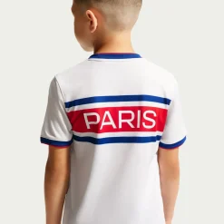 Nike Paris Saint-Germain Pre-Match Trainingsshirt 2026-2027 Kids Wit Rood
