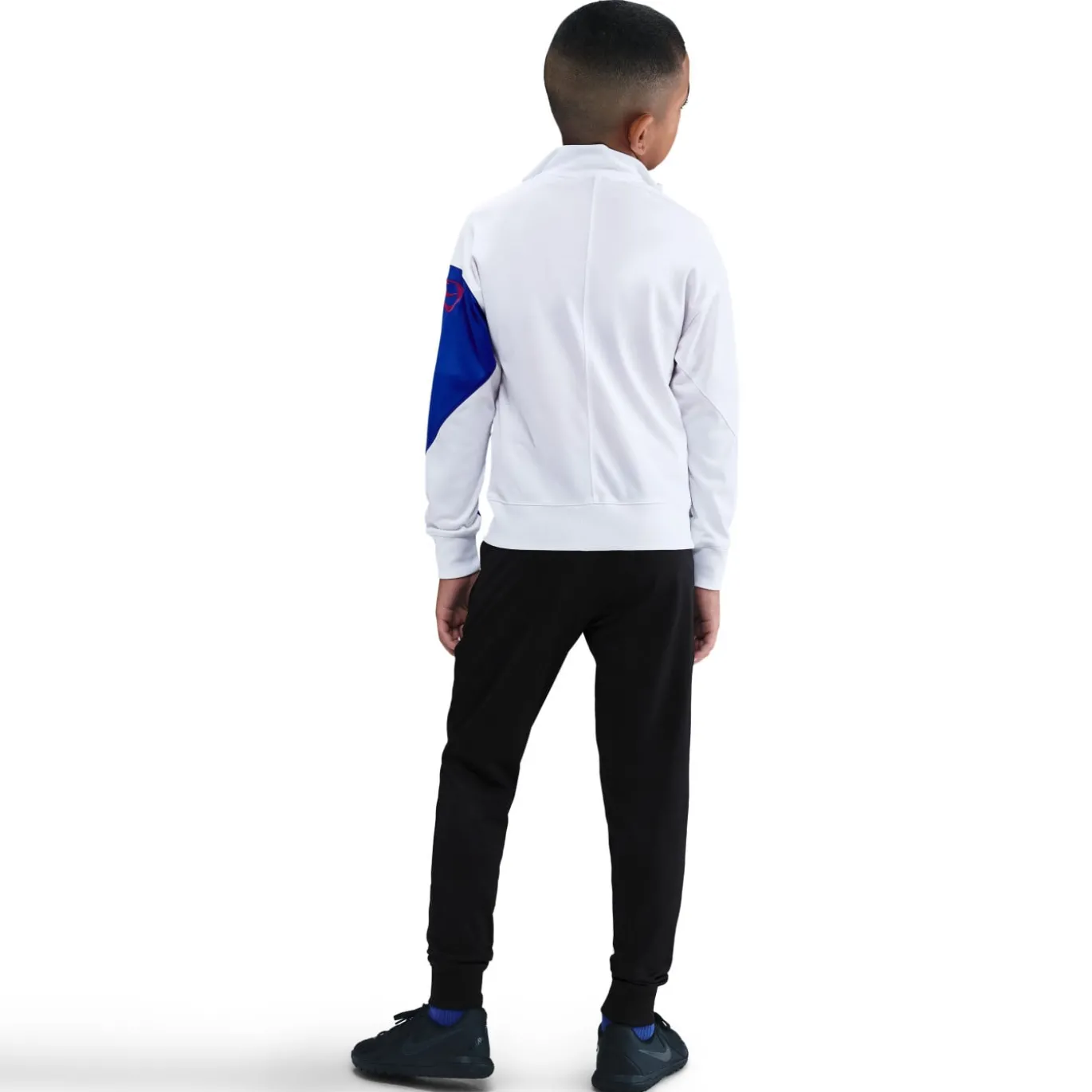 Nike Paris Saint-Germain Strike Trainingspak Full-Zip 2025-2026 Kids Wit Zwart Blauw Rood