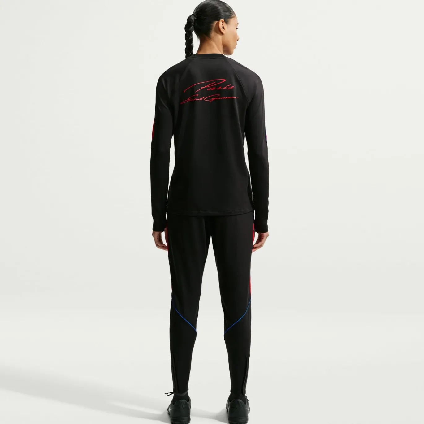 Nike Paris Saint-Germain Strike Trainingsbroek 2026-2027 Dames Zwart Felrood Donkerblauw