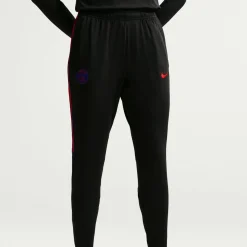 Nike Paris Saint-Germain Strike Trainingsbroek 2026-2027 Dames Zwart Felrood Donkerblauw