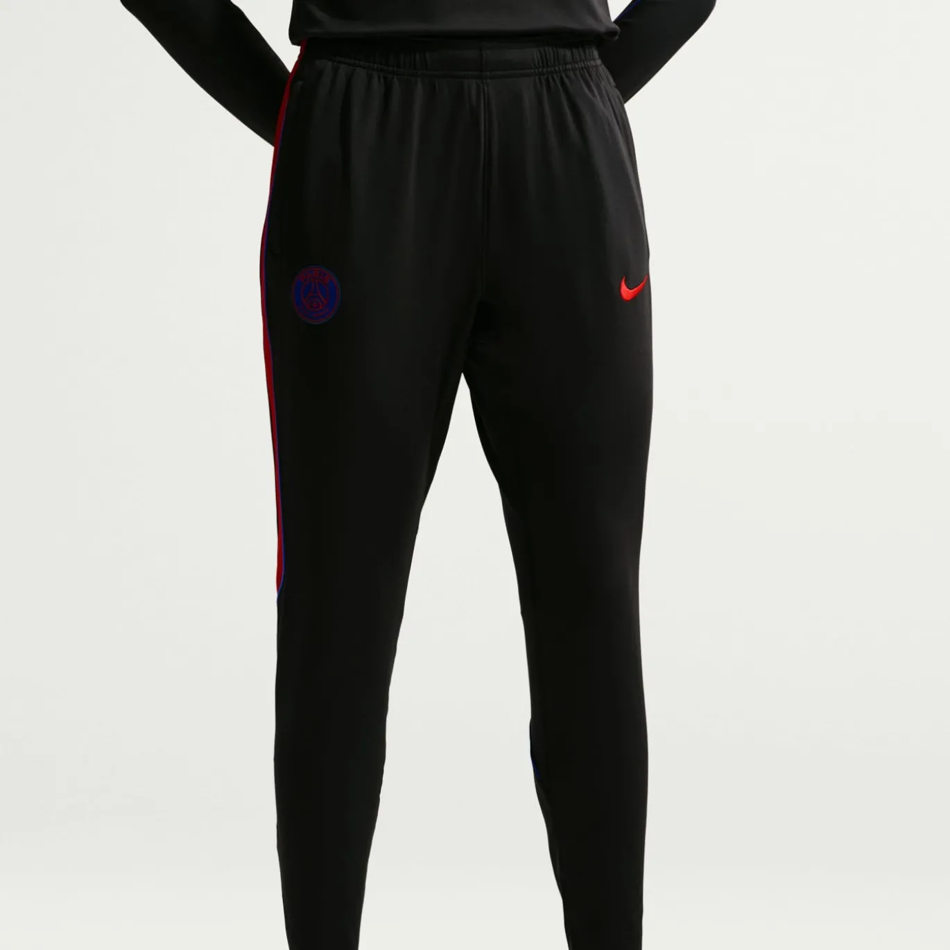 Nike Paris Saint-Germain Strike Trainingsbroek 2026-2027 Dames Zwart Felrood Donkerblauw