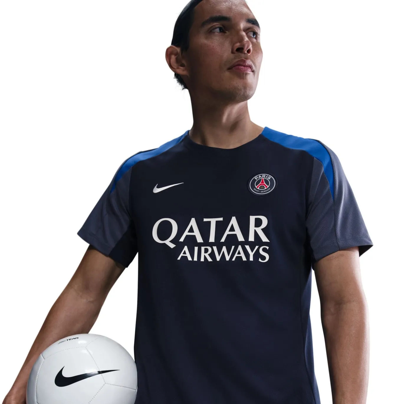 Nike Paris Saint-Germain Strike Trainingsset 2025-2026 Donkerblauw Blauw Wit