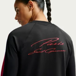 Nike Paris Saint-Germain Strike Trainingspak 1/4-Zip 2026-2027 Dames Zwart Blauw Felrood
