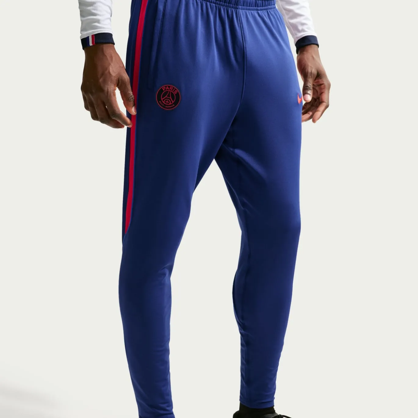 Nike Paris Saint-Germain Strike Trainingsbroek 2026-2027 Donkerblauw Felrood
