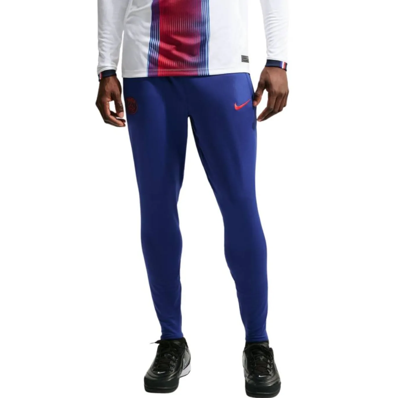 Nike Paris Saint-Germain Strike Trainingsbroek 2026-2027 Donkerblauw Felrood