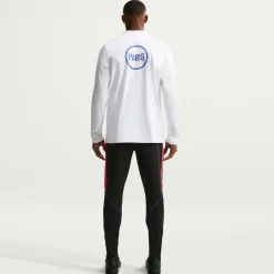 Nike Paris Saint-Germain Strike Trainingsbroek 2026-2027 Zwart Felrood Donkerblauw