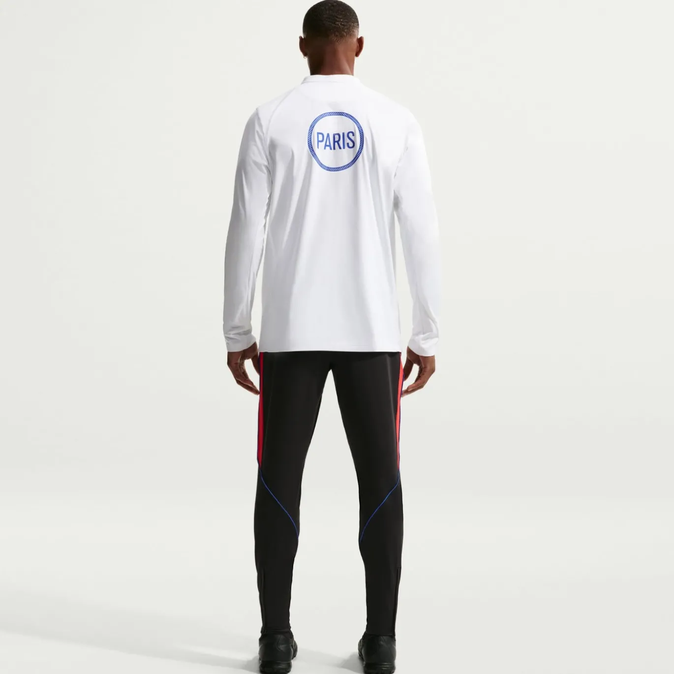 Nike Paris Saint-Germain Strike Trainingsbroek 2026-2027 Zwart Felrood Donkerblauw